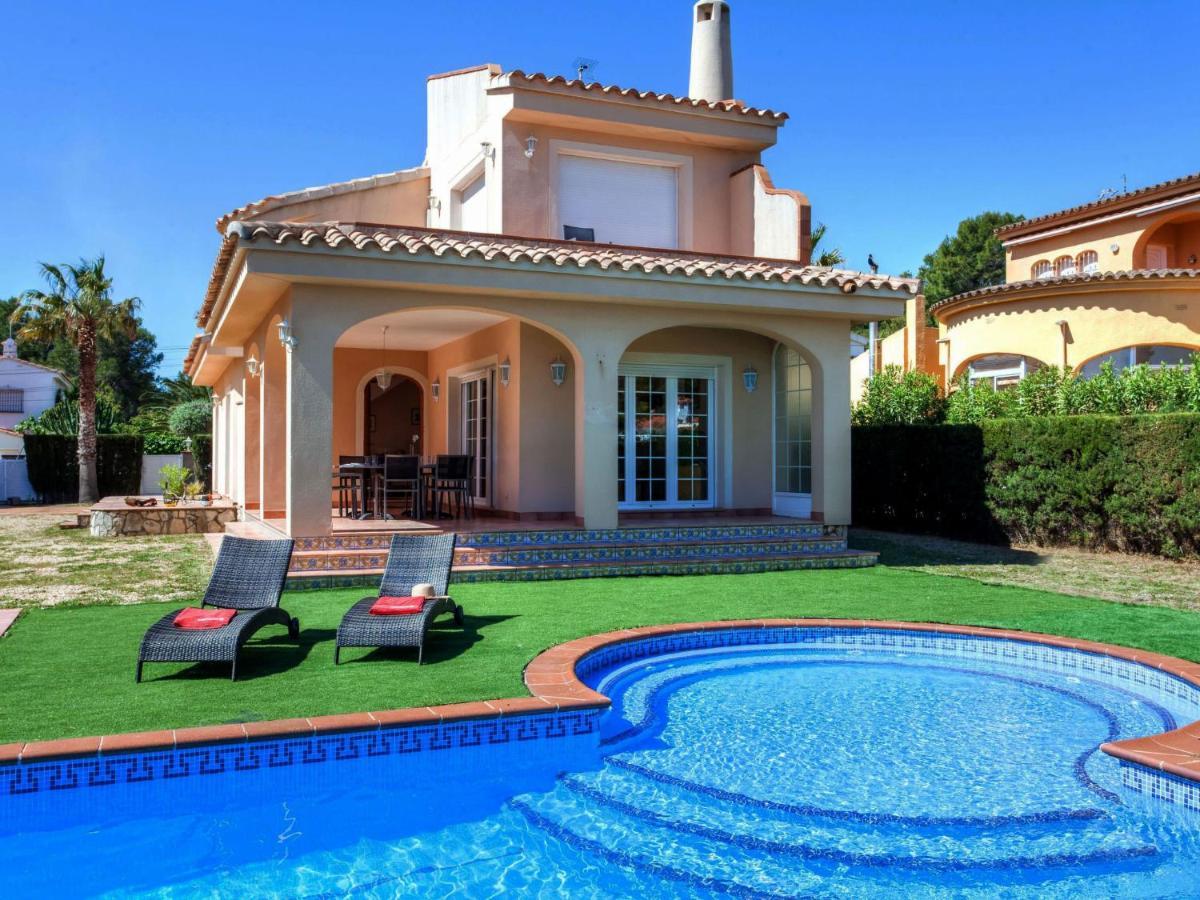 Villa Villa Caleta By Interhome Les Tres Cales Kültér fotó